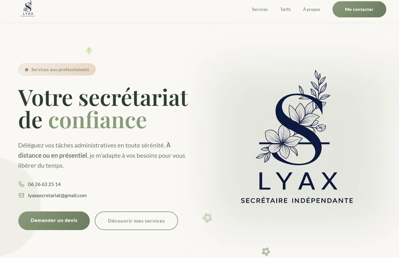 Lyax Secrétariat