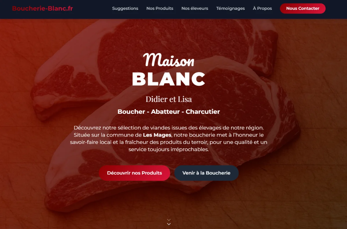 Boucherie Blanc